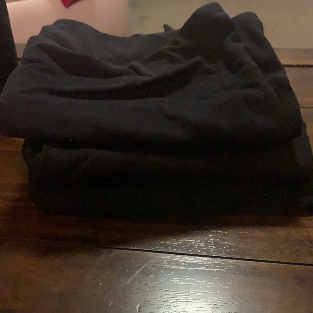 SOLD*** 3 pairs of ATHLETA black leggings!!!